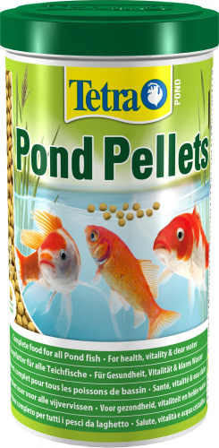 Корм Tetra Pond Pellets 1 л, шарики для всех видов прудовых рыб