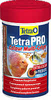 Корм Tetra TetraPRO Colour Multi-Crisps 100 мл, чипсы премиум для усиления окраски всех видов тропических рыб