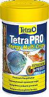 Корм Tetra TetraPRO Energy Multi-Crisps 100 мл, чипсы премиум для всех видов тропических рыб, энергетические