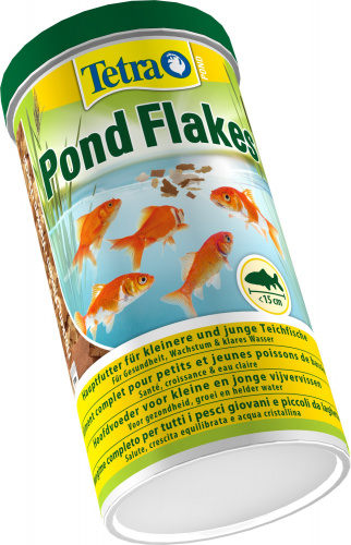 Корм для прудовых рыб Tetra Pond Flakes 1л, хлопья фото 2
