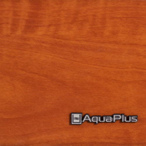 Аквариум AquaPlus LUX LED П264 груша (121х41х61 см) стекло 8 мм, прямоугольный, 237 л., со светодиодным модулем AQUAEL LEDDY TUBE Retro Fit Sunny 2х18 W / 1017 мм, аквар. коврик