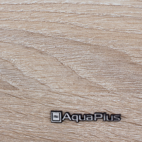 Аквариум AquaPlus LUX П264 дуб сонома (121х41х61 см) стекло 8 мм, прямоугольный, 237 л., с лампами Т8 2х38 Вт, аквар. коврик фото 3