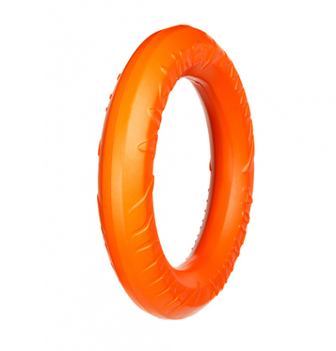 Снаряд Doglike Tug&Twist Кольцо 8-мигранное большое (Оранжевый), d=30,5 cм фото 2