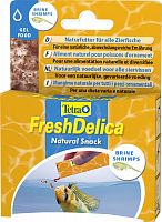 Корм Tetra FreshDelica Brine Shrimps 48 г (желе/ артемия), натуральное лакомство для всех видов рыб 