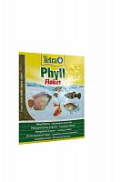 Корм Tetra Phyll Flakes 12 г (сашет), хлопья для всех видов травоядных рыб