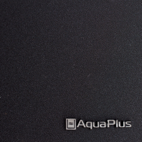 Аквариум AquaPlus LUX П100 черная (71х31х56 см) стекло 6 мм,  прямоугольный, 92 л., с лампами Т8 2х18 Вт, аквар. коврик фото 3