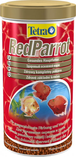 Корм Tetra RedParrot 1000 мл, шарики для красных попугаев 
