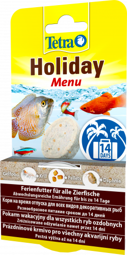 Корм Tetra Holiday Menu 30 г (гель), для всех видов рыб, на время отпуска до 14 дней фото 3