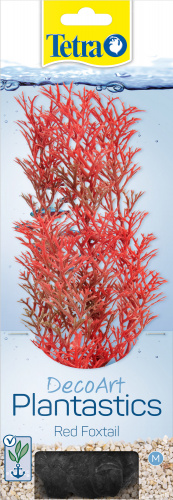 Растение Tetra DecoArt  Plantastics Red Foxtail (M) 23 см, с утяжелителем