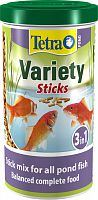 Корм Tetra Pond Variety Sticks 1 л, смесь из 3-х видов палочек для всех видов прудовых рыб