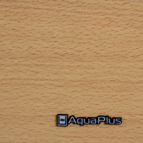 Аквариум AquaPlus LUX Ф105 бук (71х36х56 см) стекло 6 мм, фигурный, 99 л., с лампами Т8 2х18 Вт, аквар. коврик фото 3