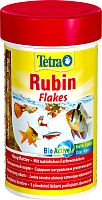 Корм Tetra Rubin Flakes 100 мл, хлопья для усиления окраса рыб 