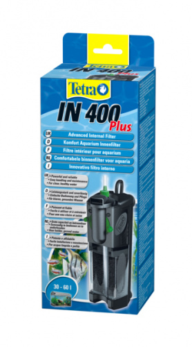 Фильтр внутренний Tetra IN 400 plus, 400л/ч (для аквариума 30-60 л)