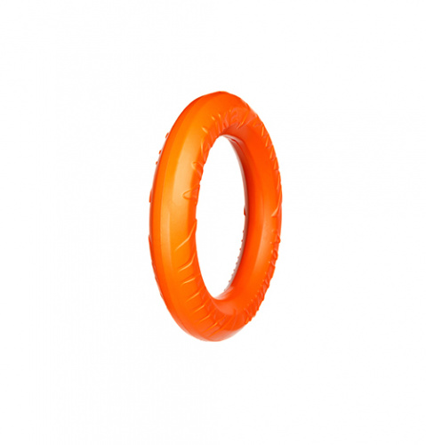 Снаряд Doglike Tug&Twist Кольцо 8-мигранное миниатюрное (Оранжевый), d=16,5 см фото 2