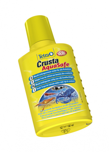 Средство Tetra Crusta AquaSafe 100 мл, делает водопроводную воду безопасной для ракообразных фото 2