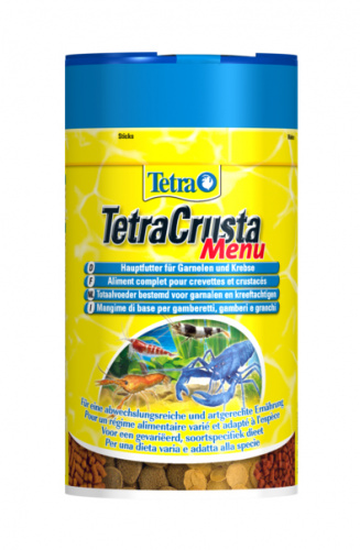 Корм Tetra Crusta Menu 100 мл, смесь кормов (4 вида) для ракообразных  фото 3