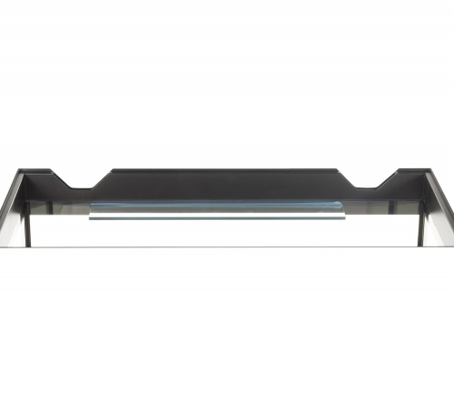 Аквариум AquaPlus LUX П100 черная (71х31х56 см) стекло 6 мм,  прямоугольный, 92 л., с лампами Т8 2х18 Вт, аквар. коврик фото 6
