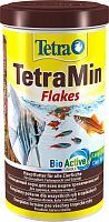 Корм Tetra TetraMin Flakes 1000 мл, хлопья для всех видов рыб