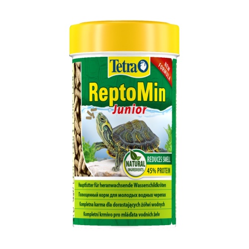 Детальная картинка Корм Tetra ReptoMin Junior 100 мл, минипалочки для молодых водных  черепах  фото 2