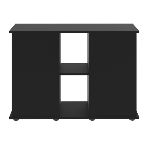 Детальная картинка Подставка AquaPlus 100 (101*41*72 см) две дверки ДСП, черная, в коробке, подходит для модели аквариума LUX П200 фото 3