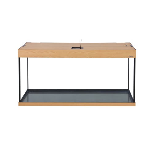 Детальная картинка Аквариум AquaPlus LUX П264 бук(121х41х61 см) стекло 8 мм, прямоугольный, 237 л., с лампами Т8 2х38 Вт, аквар. коврик фото 2