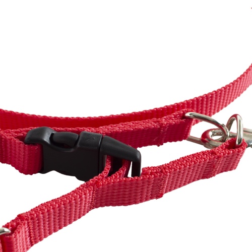 Детальная картинка Шлейка быстросъемная с поводком RichPet Standart 15мм (шея:40-50см, грудь:46-58см, длина пов.170см) фото 2