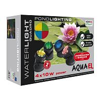 Картинка анонса Лампа подводная AQUAEL WATERLIGHT QUADRO (4x10W), для пруда и сад