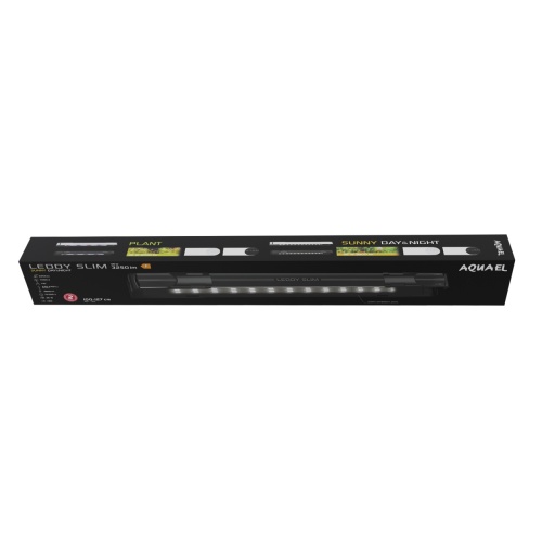 Детальная картинка Светодиодный светильник LEDDY SLIM 36W SUNNY DAY&NIGHT черный, для аквариума 100 - 127см NEW