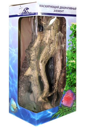 Детальная картинка 793 Грот DEKSI Коряга  20х16х43см, маскирующий элемент фото 7