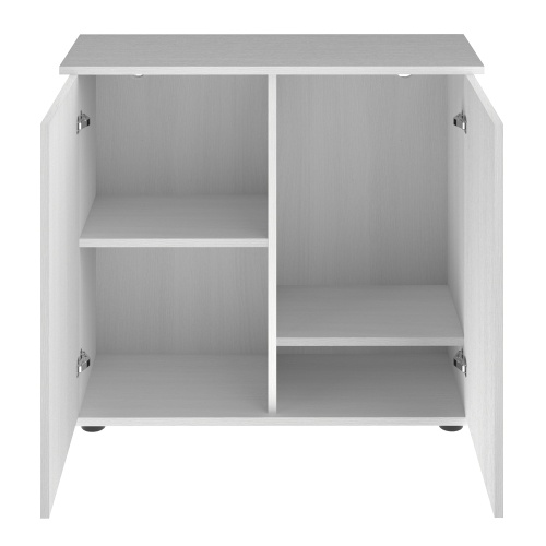 Детальная картинка Подставка AquaPlus 80 (81*36*72 см) две дверки ДСП, белое дерево, в коробке, подходит для модели аквариума LUX П120 фото 3