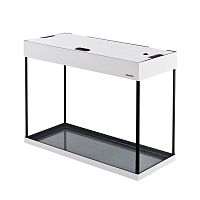 Картинка анонса Аквариум AquaPlus LUX П100 белое дерево (71х31х56 см) стекло 6 мм,  прямоугольный, 92 л., Т8 2*18 Вт., аквар. коврик