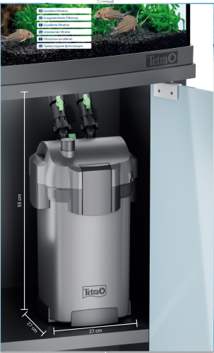 Детальная картинка Внешний фильтр Tetra EX 1500 Plus, для аквариумов 300 - 600 литров фото 5