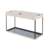 Картинка анонса Аквариум AquaPlus LUX LED П150 выбеленный дуб (91х36х56 см) стекло 6мм, прямоугольный,141 л., аквариумный коврик