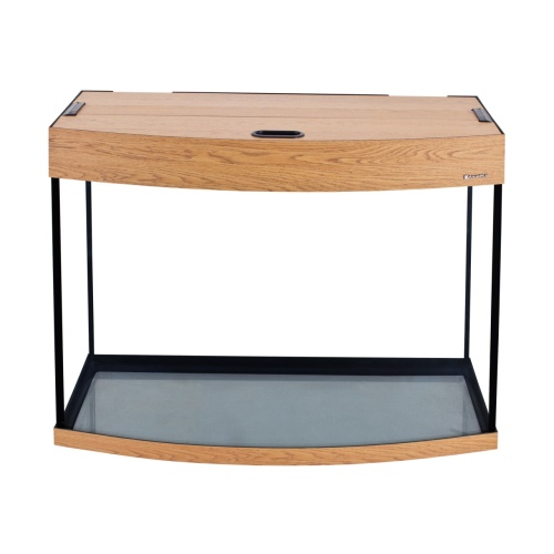 Детальная картинка Аквариум Ф-105 LUX LED (71х36х56 см) стекло 6 мм, дуб, 99 л., аквар. коврик фото 5