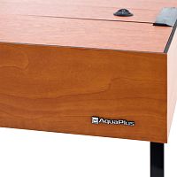 Картинка анонса Аквариум AquaPlus LUX LED П288 груша (121х41х66 см) стекло 10 мм, прямоугольный, 254 л., аквариумный коврик