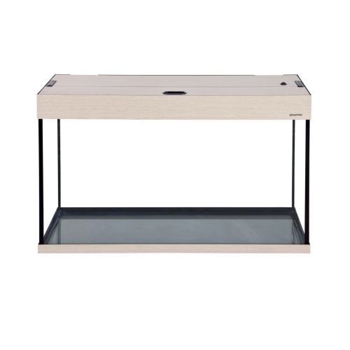 Детальная картинка Аквариум AquaPlus LUX П120 выбеленный дуб (81х36х49 см) стекло 6 мм, прямоугольный, 105 л., с лампами Т8 2х18 Вт, аквар. коврик фото 2