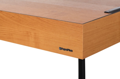 Детальная картинка Аквариум AquaPlus LUX П288 ольха (121х41х66 см) стекло 10 мм, прямоугольный, 254 л., с лампами Т8 2х38 Вт, аквар. коврик