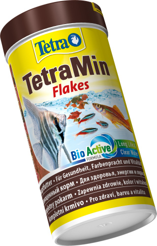Корм Tetra TetraMin Flakes 250 мл, хлопья для всех видов рыб фото 2