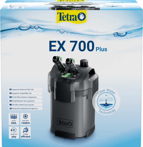 Детальная картинка Внешний фильтр Tetra EX 700 Plus, для аквариумов 100 - 200 литров фото 3