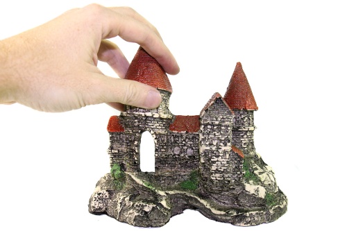 Детальная картинка 612 Грот DEKSI Замок  21х7х17см, мини-декорация фото 3