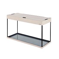 Картинка анонса Аквариум AquaPlus LUX LED П120 выбеленный дуб (81х36х49 см) стекло 6 мм, прямоугольный, 105 л., аквар. коврик