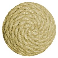 Картинка анонса Когтеточка динамическая Petsiki клубок большой (песочный), d=13 см