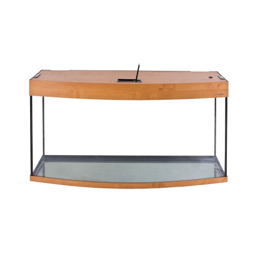 Детальная картинка Аквариум AquaPlus LUX Ф170 ольха (101х41х56 см) стекло 6/8 мм, фигурный, 161 л., с лампами Т8 2х30 Вт, аквар. коврик фото 3