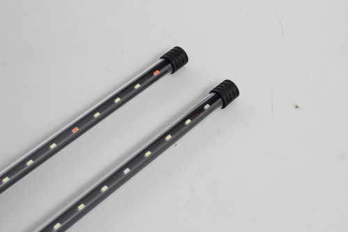 Детальная картинка Аквариум AquaPlus STD LED Ф70 орех (61х32х45 см) стекло 5 мм, фигурный, 59 л. фото 6