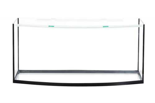 Аквариум AquaPlus LUX LED Ф245 махагон (121х41х61 см) стекло 8 мм, фигурный, 213 л., со светодиодным модулем AQUAEL LEDDY TUBE Retro Fit Sunny 2х18 W / 1017 мм, аквар. коврик фото 3