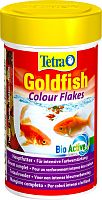 Корм Tetra Goldfish Colour Flakes 100 мл, хлопья для золотых рыбок, для усиления окраса