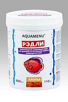 Картинка анонса Корм ежедневный AQUAMENU Рэдли 600 мл, хлопья для усиления окраса рыб
