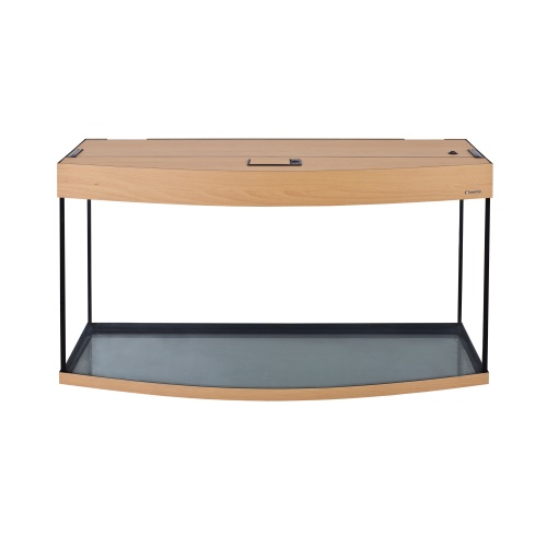 Детальная картинка Аквариум AquaPlus LUX Ф170 бук (101х41х56 см) стекло 6/8 мм, фигурный, 161 л., с лампами Т8 2х30 Вт, аквар. коврик фото 3