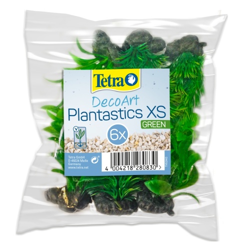 Детальная картинка Набор растений Tetra DecoArt Plantastics XS Green (зеленые), 6 шт.