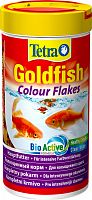 Корм Tetra Goldfish Colour Flakes 250 мл, хлопья для золотых рыбок, для усиления окраса
